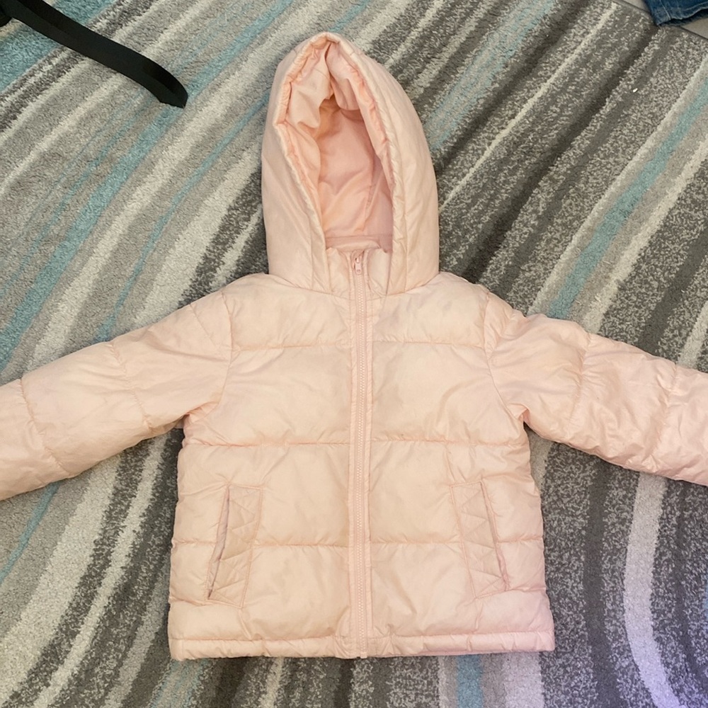 Art Class Girls Pink Puffer Jacket Size L (10/12)